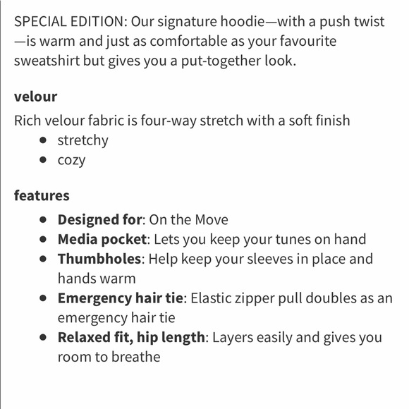 Lululemon Scuba Hoodie PLUSH SPECIAL EDITION 🧸 - Picture 6 of 6